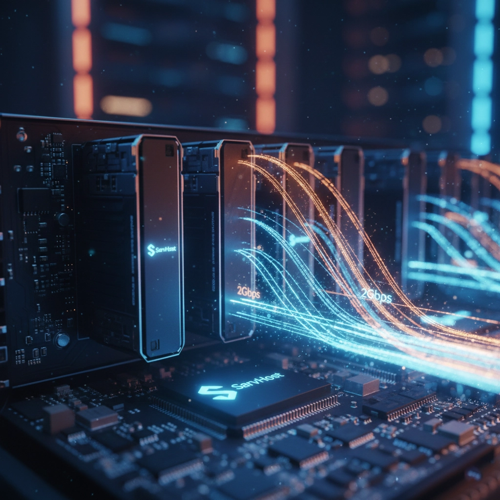 High-speed NVMe storage and 2Gbps bandwidth on new SarvHost VPS plans